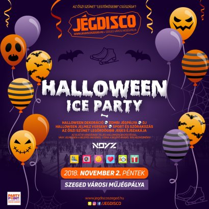 Ma este Halloween a Szeged Városi Műjégpályán!