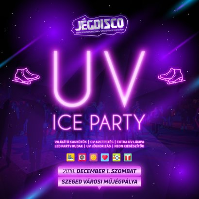 Ezen a héten péntek helyett, szombaton lesz Jégdisco!