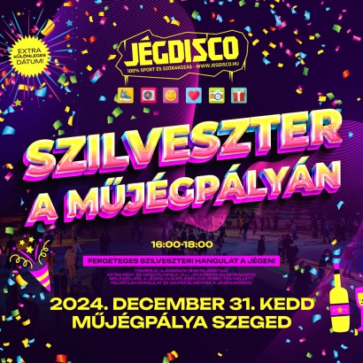 Szilveszter a Műjégpályán, dec.31-én, kedden!