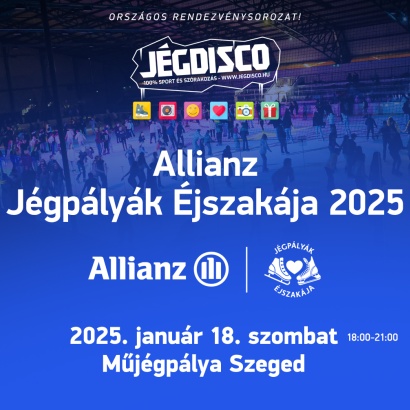 Jégpályák Éjszakája 2025 a szegedi Műjégpályán is!