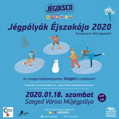 Jégpályák Éjszakája 2020 - Ezen a héten szombaton!