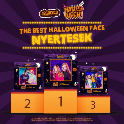 Íme a "The Best Halloween Face" nyertesei!